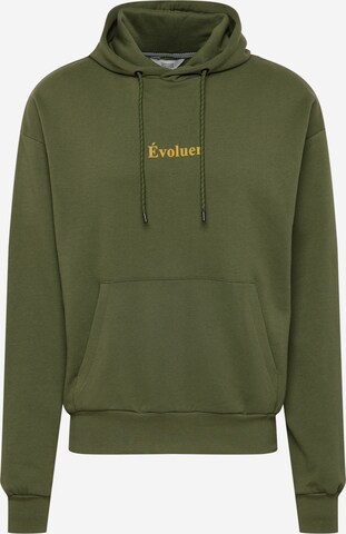 !Solid Sweatshirt 'Valther' i grön: framsida