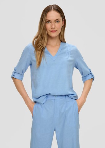 s.Oliver Blouse in Blue: front