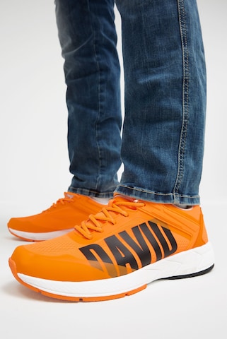 CAMP DAVID Sneakers in Orange: front