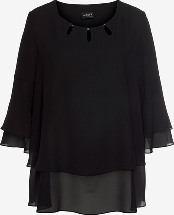 Select By Hermann Lange Blouse in Black: front