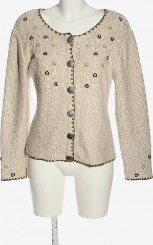 Country Lady Cardigan in XL in Beige: front