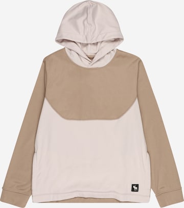 Abercrombie & Fitch Sweatshirt in Beige: front