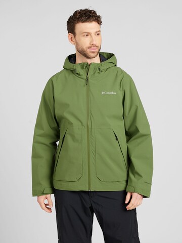 Veste de sport 'Altbound' COLUMBIA en vert : devant