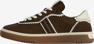 Valentino Shoes Sneaker 'GLOSSY' in 36 in dunkelbraun / naturweiß, Produktansicht