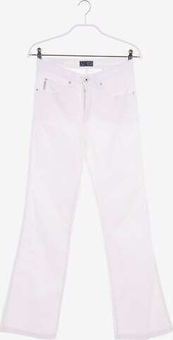 Armani Jeans Flared Jeans 27 in Weiß: predná strana