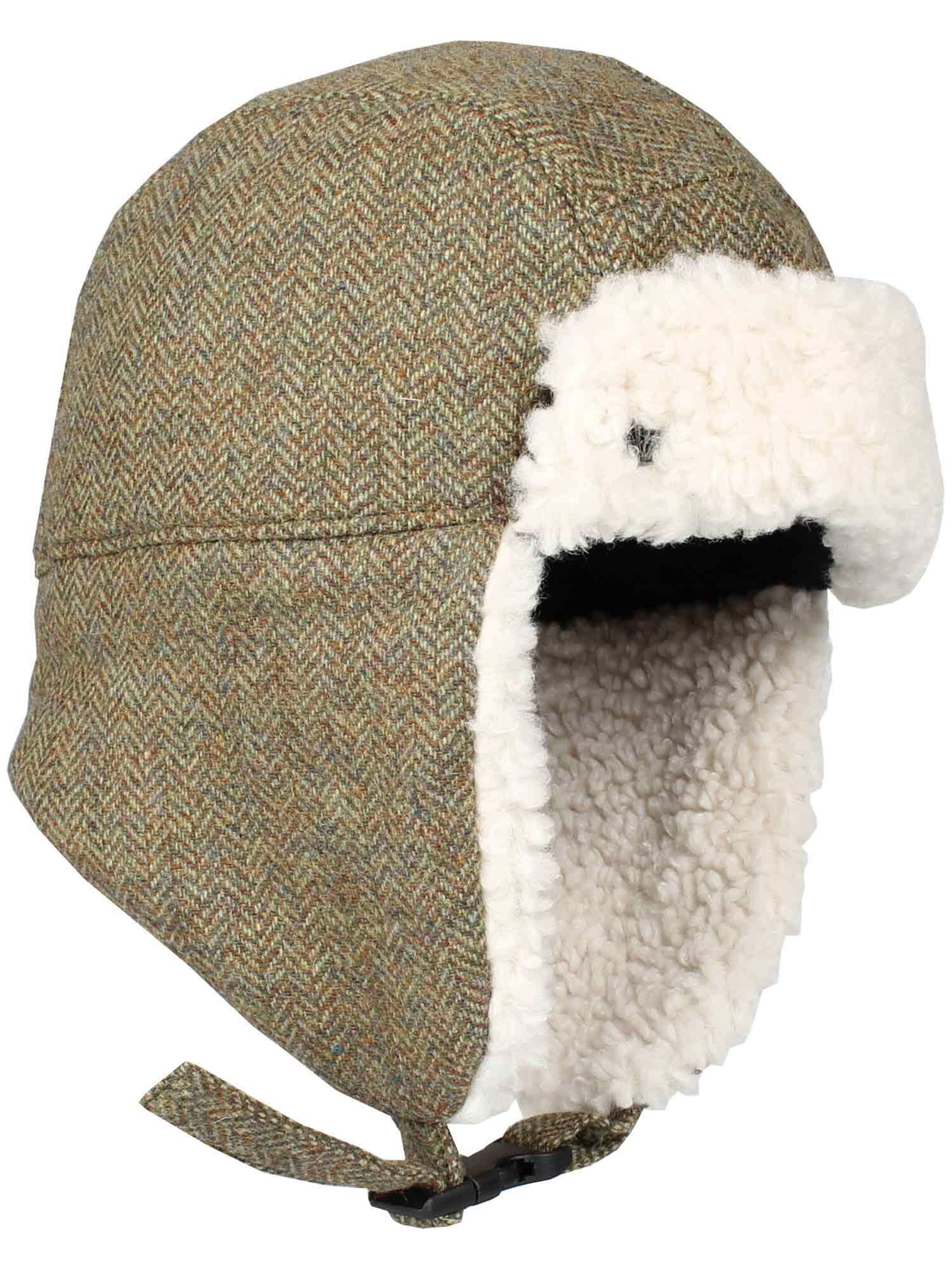 LOEVENICH Beanie in Green: front