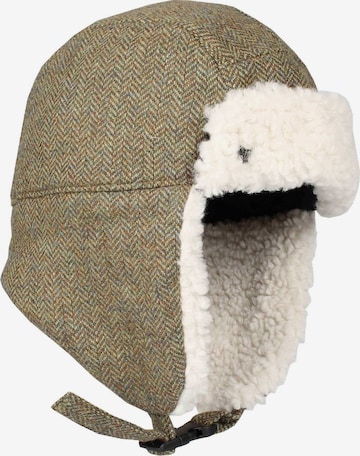 LOEVENICH Mütze in Grün: Vorderseite