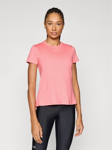 UNDER ARMOUR Functioneel shirt 'Vanish' in Roze: voorkant