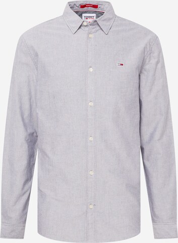 TOMMY HILFIGER Button Up Shirt in Grey: front