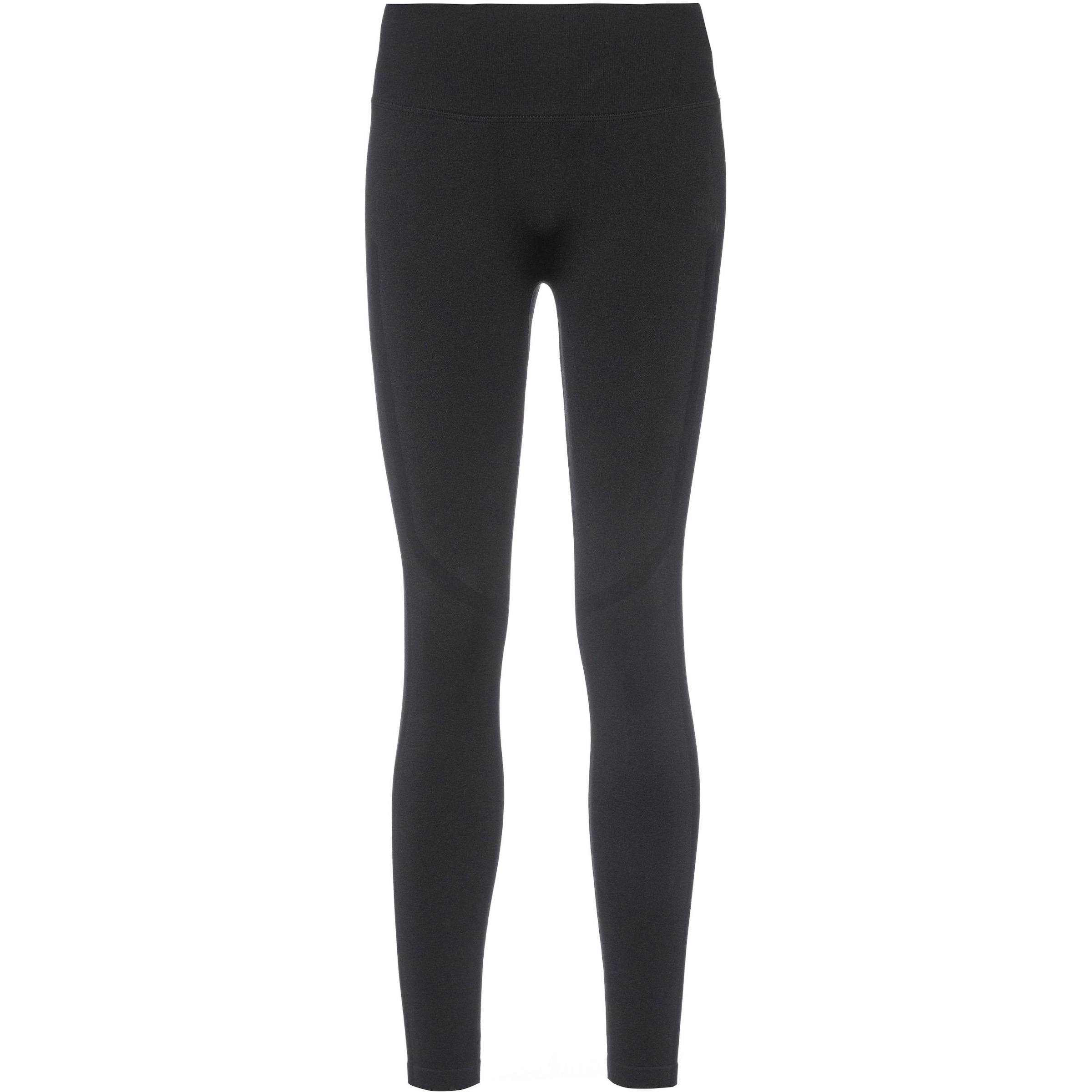 melns ICANIWILL Šaurs Sporta bikses 'Rush': no priekšpuses