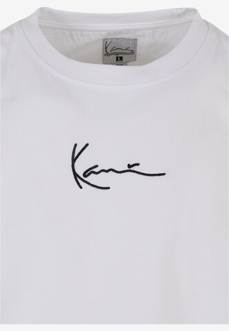 Maglietta 'Signature' di Karl Kani in bianco