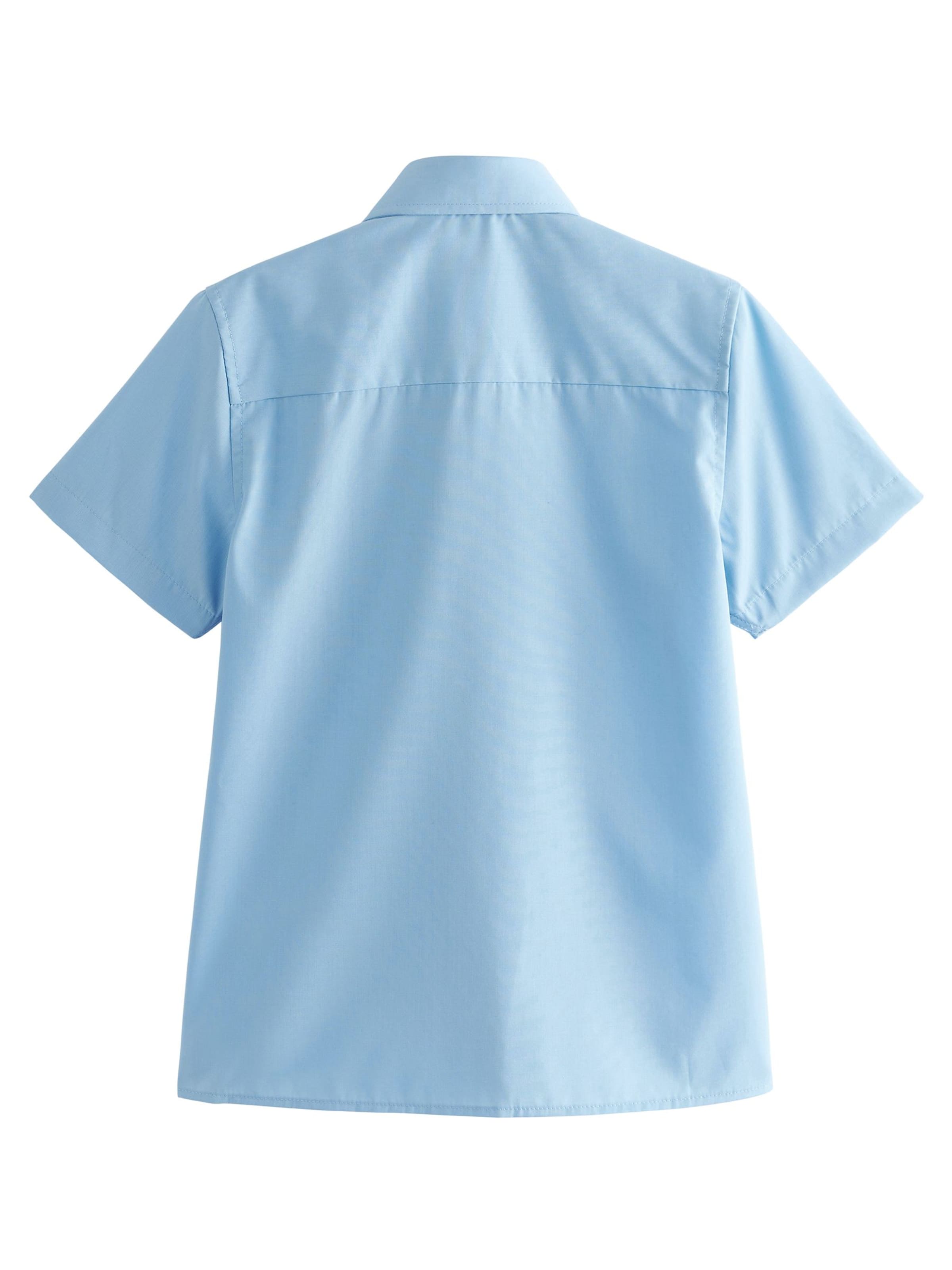 Next Regular fit Button up shirt in Blue