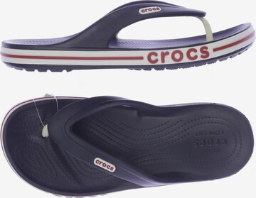 Crocs Sandalen 40,5 in Blau: predná strana