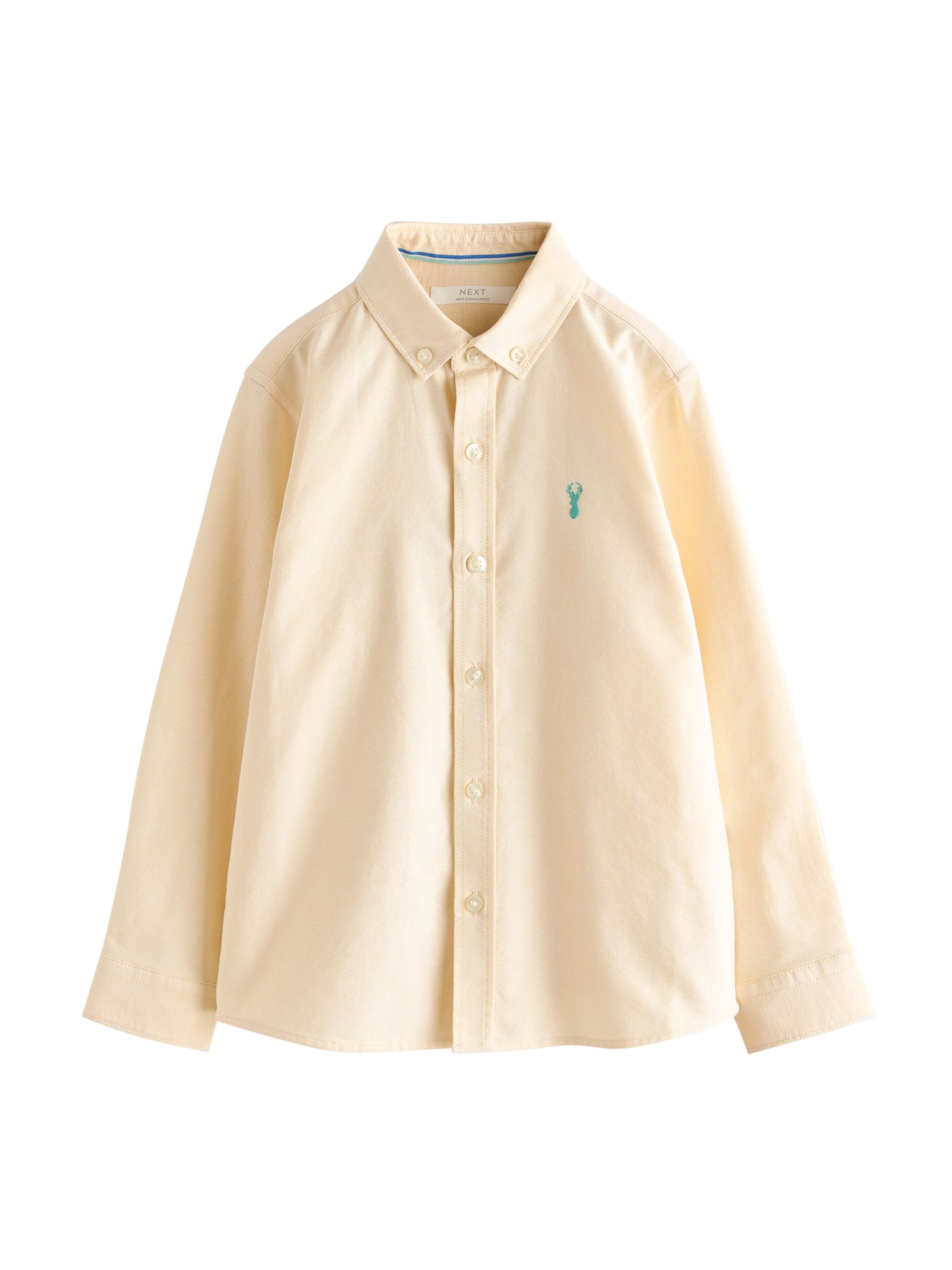 Coupe regular Chemise Next en jaune : devant