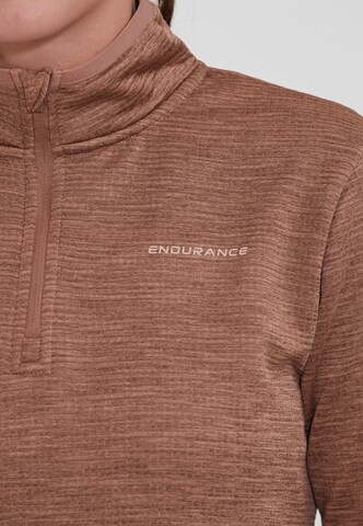 ENDURANCE Functioneel shirt 'VIRONIC' in Bruin