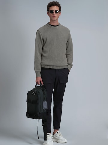 Coupe slim Pantalon Lufian en noir