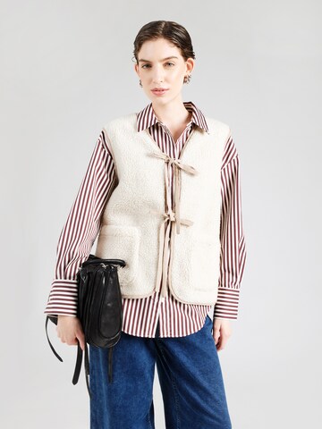 VERO MODA Vest 'VMCLEO', värv beež: eest vaates