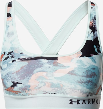 Bustier Soutien-gorge de sport UNDER ARMOUR en bleu : devant