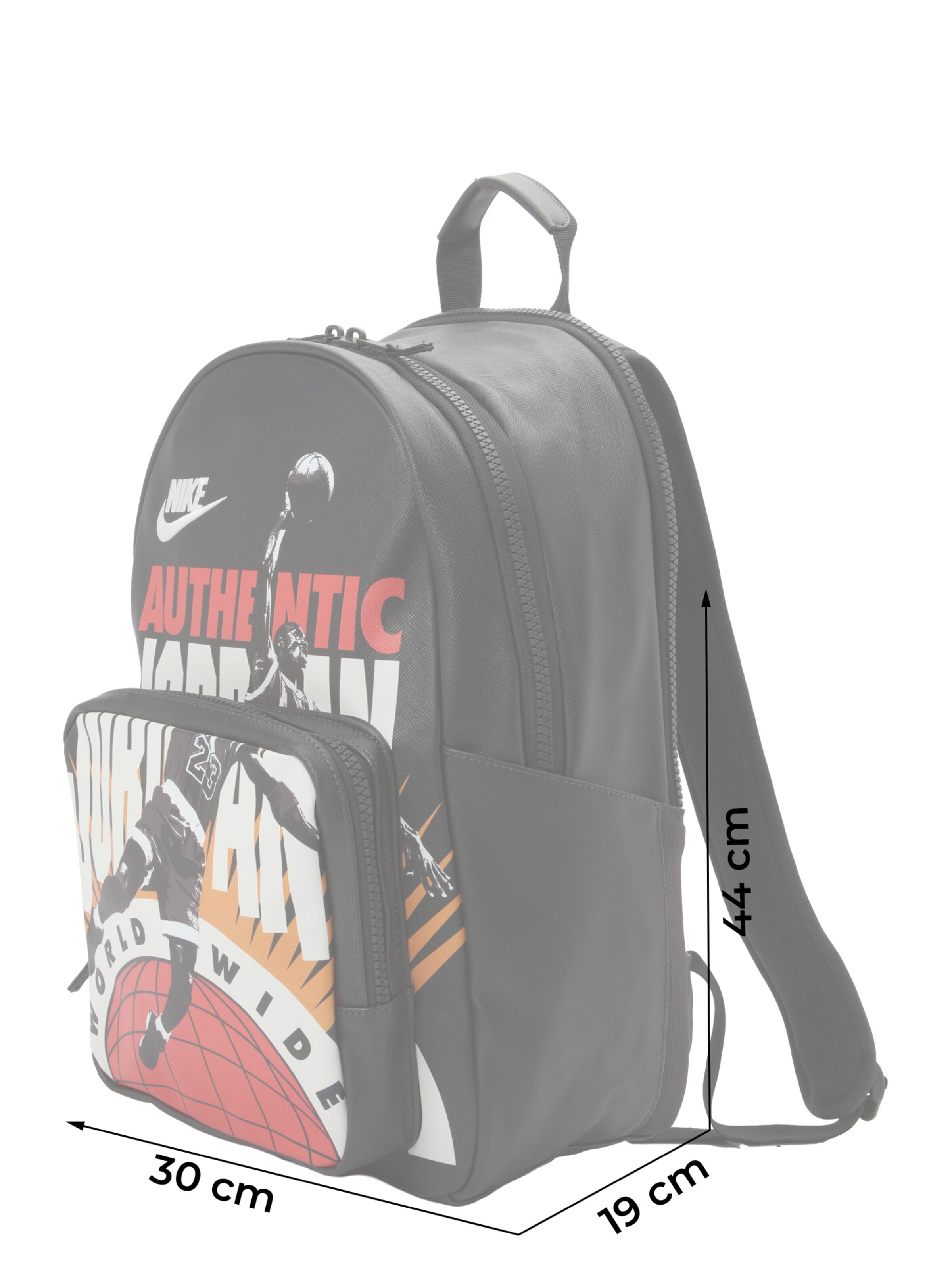 Jordan Hátizsák 'BOROUGH AUTHENTIC' - fekete