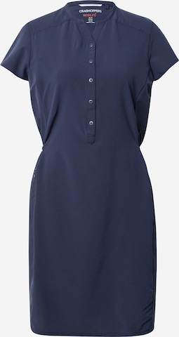 CRAGHOPPERS - Vestido desportivo em azul: frente