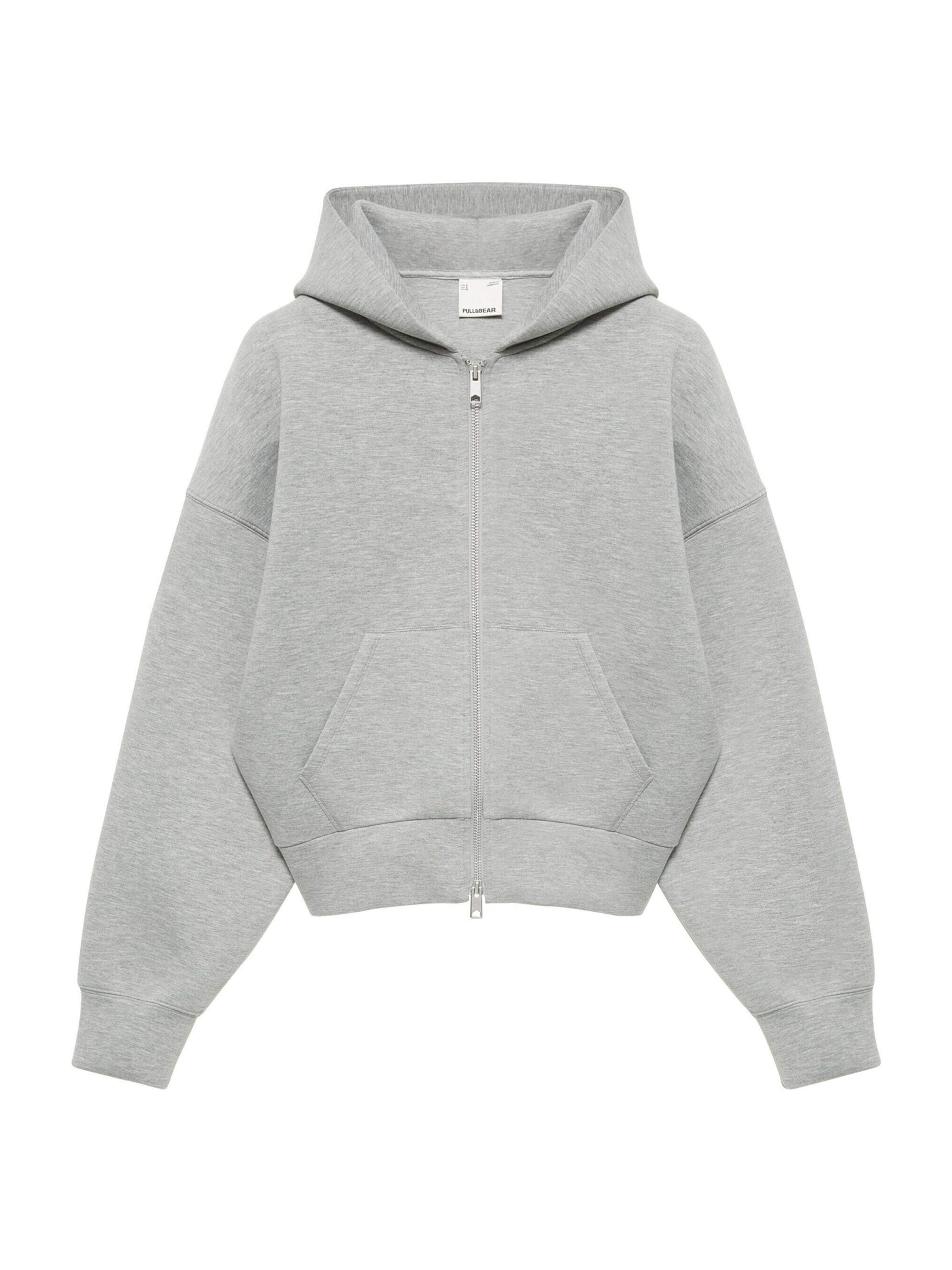 Giacca di felpa in XS Pull&Bear di colore grigio sfumato, Visualizzazione prodotti