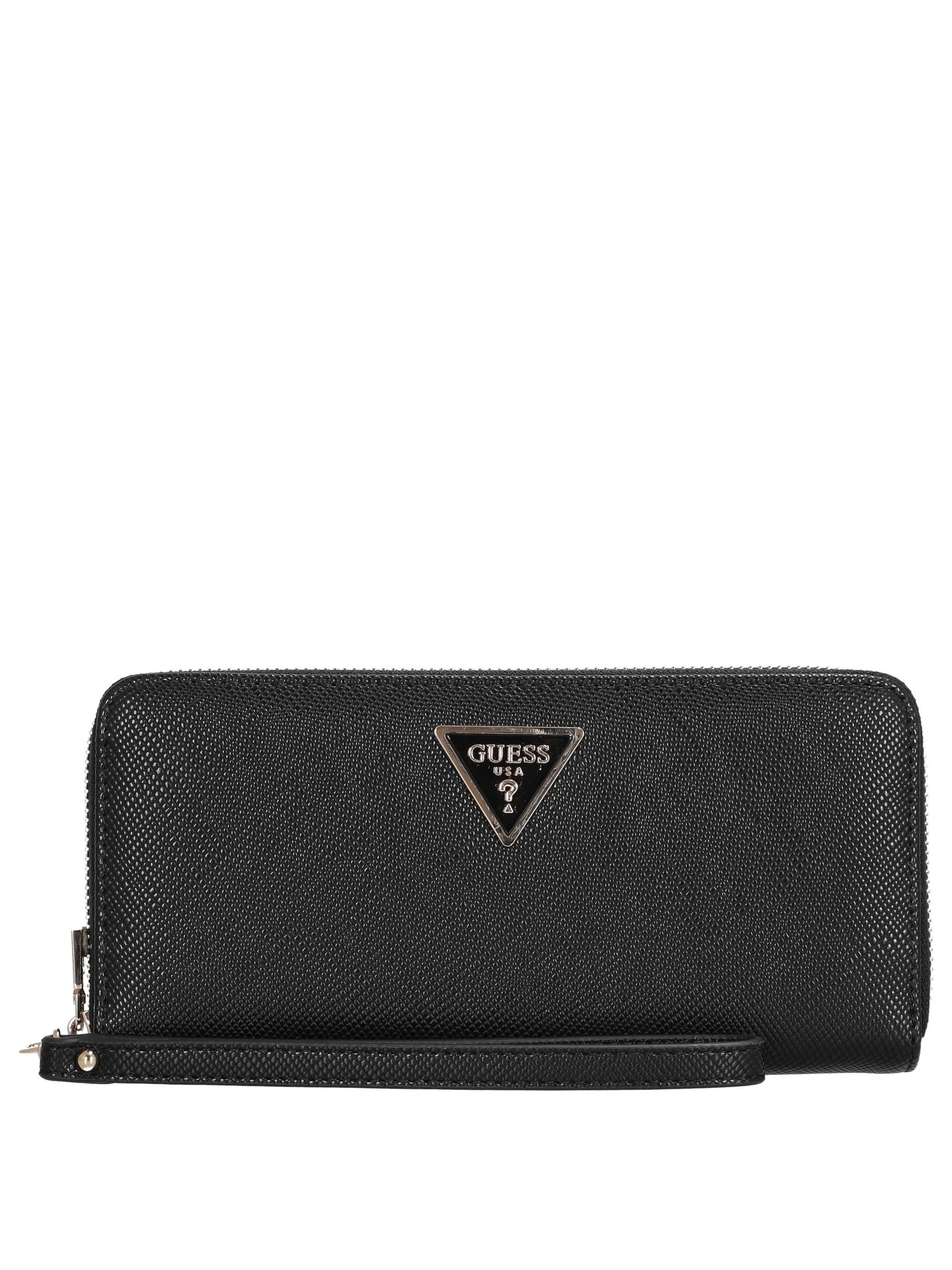 GUESS Originals Wallet 'Laurel' in Black: front