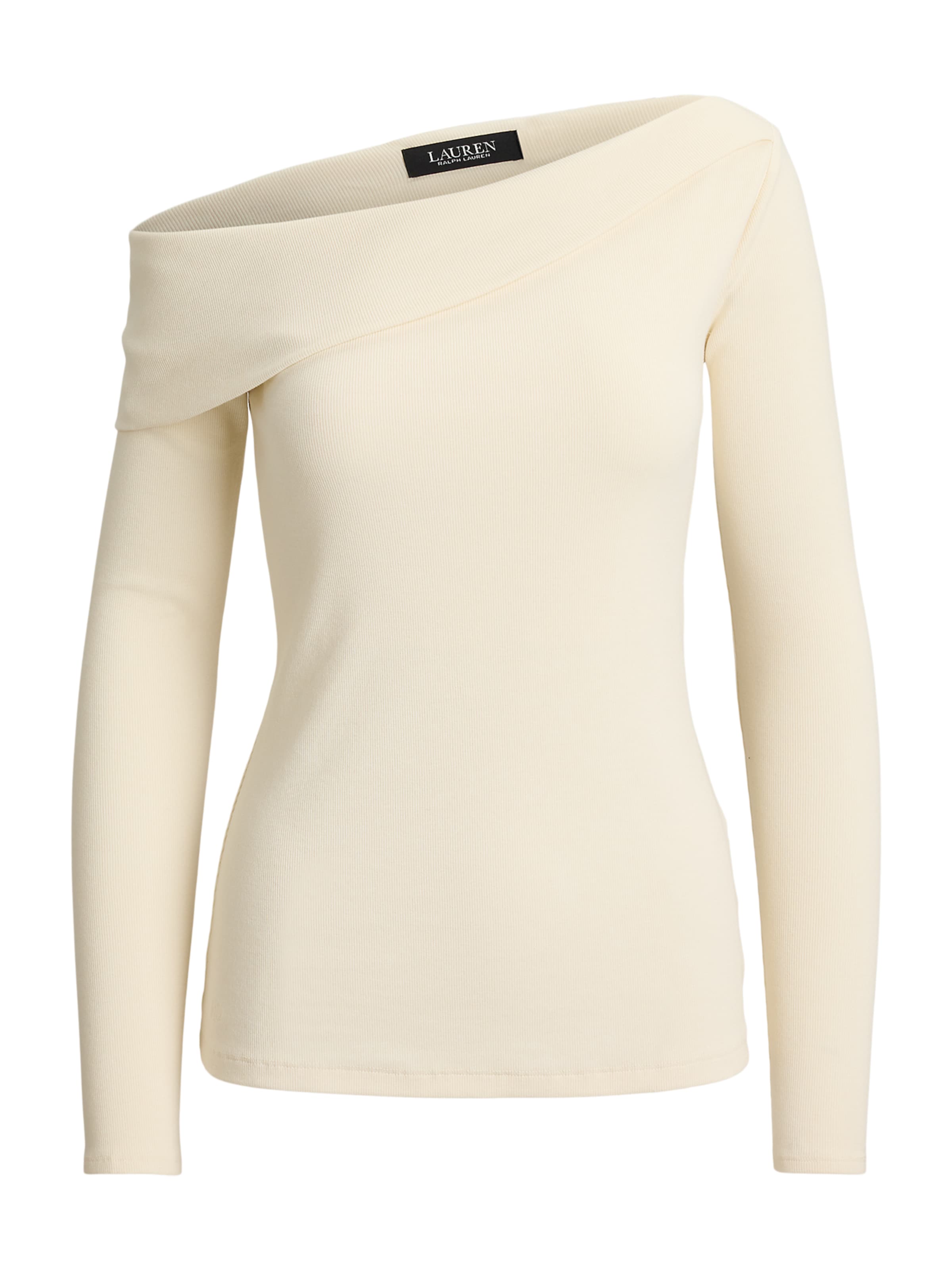 T-shirt Lauren Ralph Lauren en beige : devant