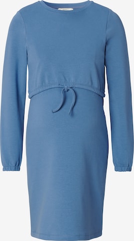 Esprit Maternity Jurk in Blauw: voorkant