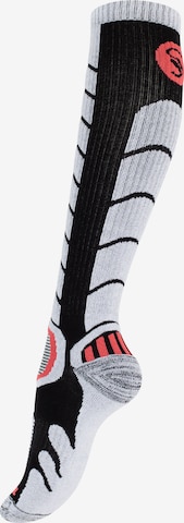 Chaussettes de sport Stark Soul en noir : devant
