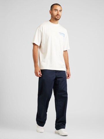 T-Shirt TOM TAILOR DENIM en blanc