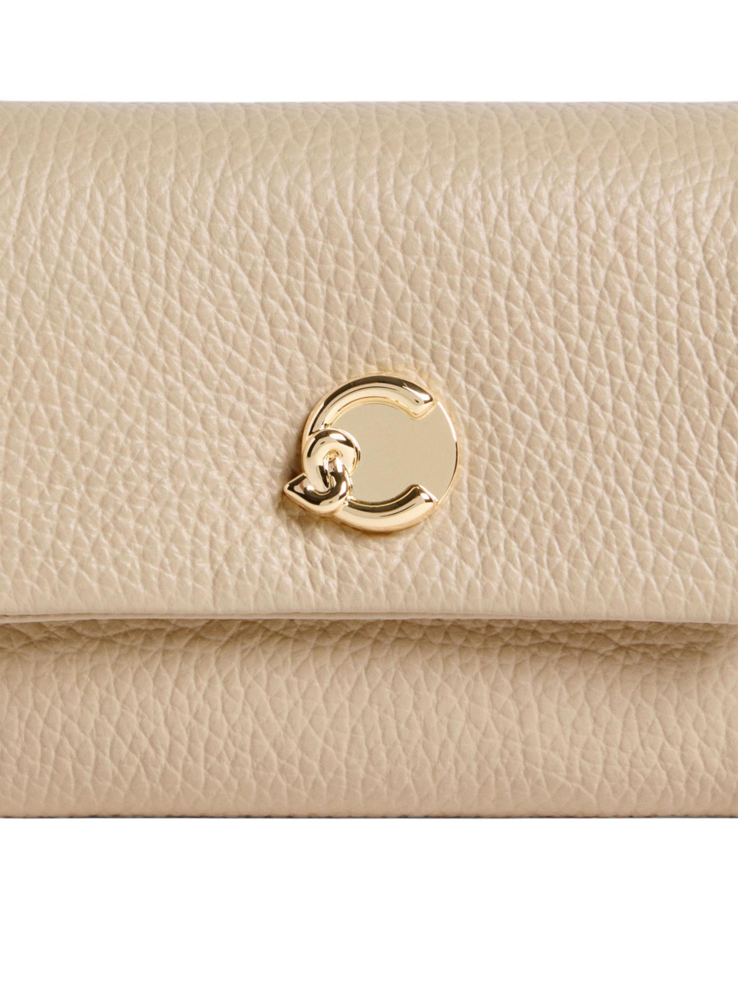 Portamonete 'COCCINELLE C-Me Softy 3' di Coccinelle in beige