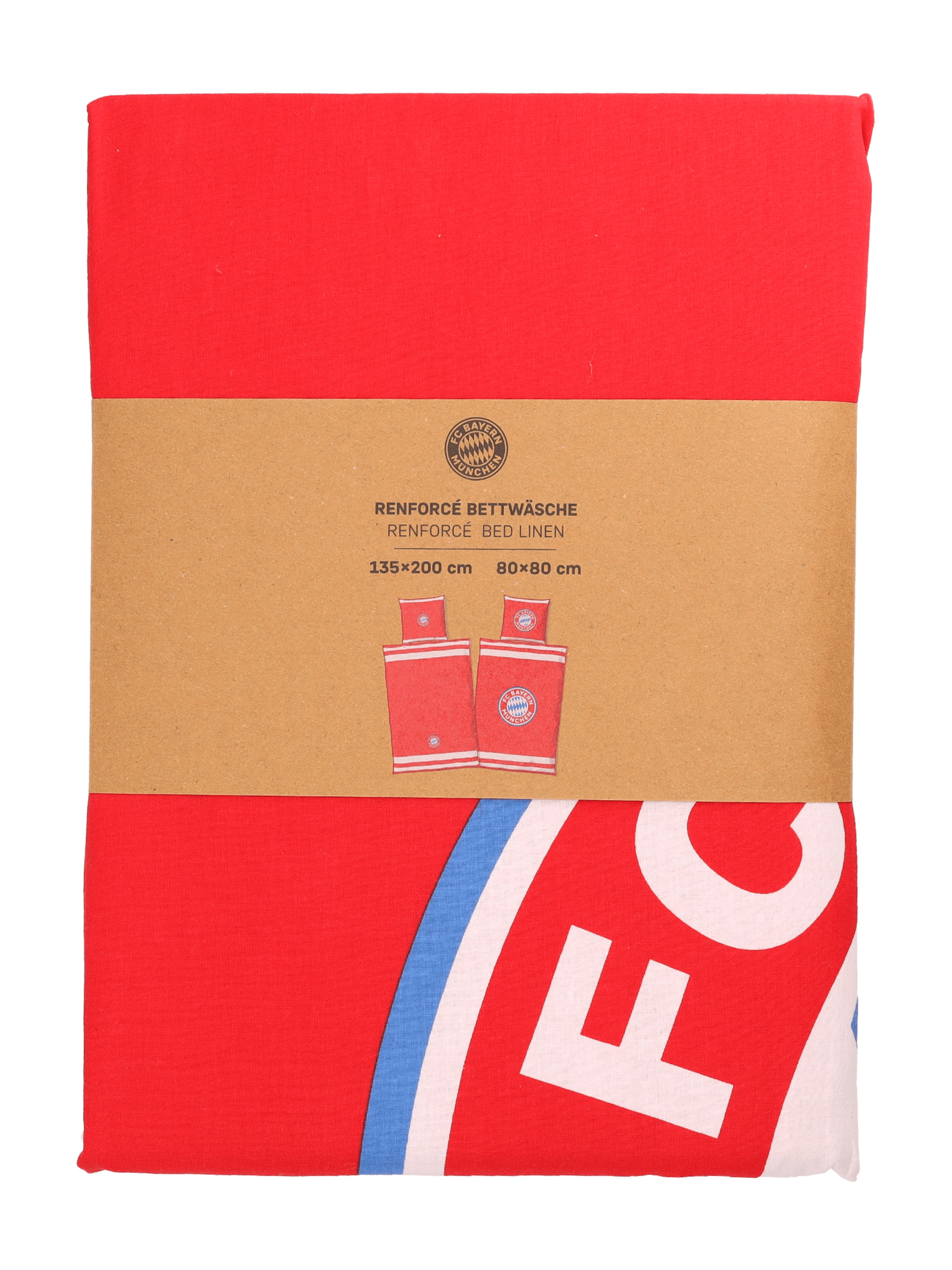 FC BAYERN MÜNCHEN Duvet Cover in Red