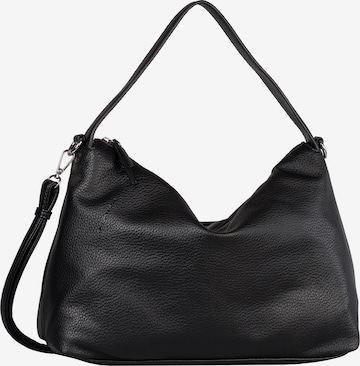 Sac bandoulière 'Lissi' TOM TAILOR en noir : devant