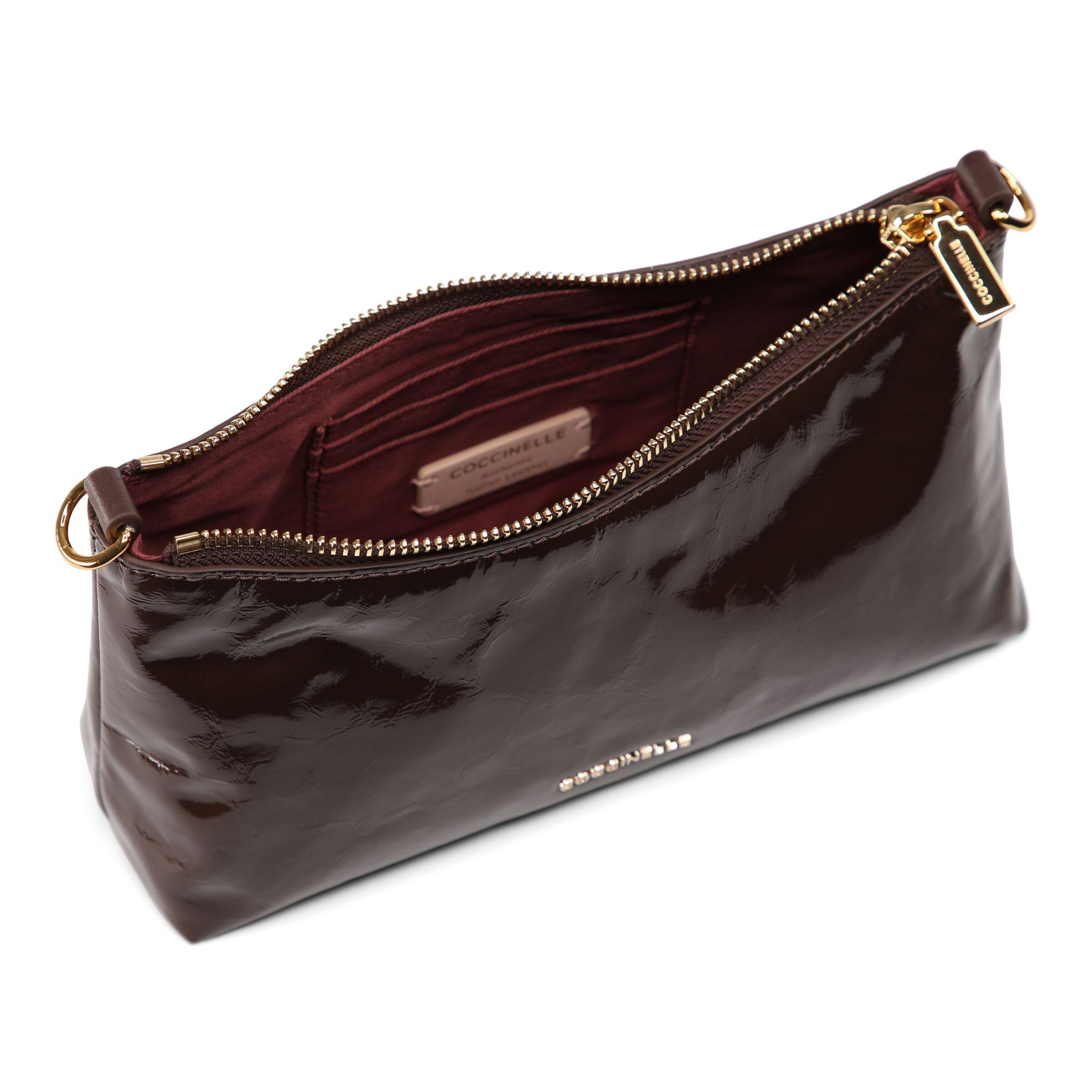 Sac bandoulière 'Aura' Coccinelle en marron