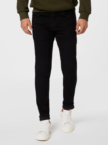 Clean Cut Copenhagen Slimfit Jeans 'David' in Zwart: voorkant