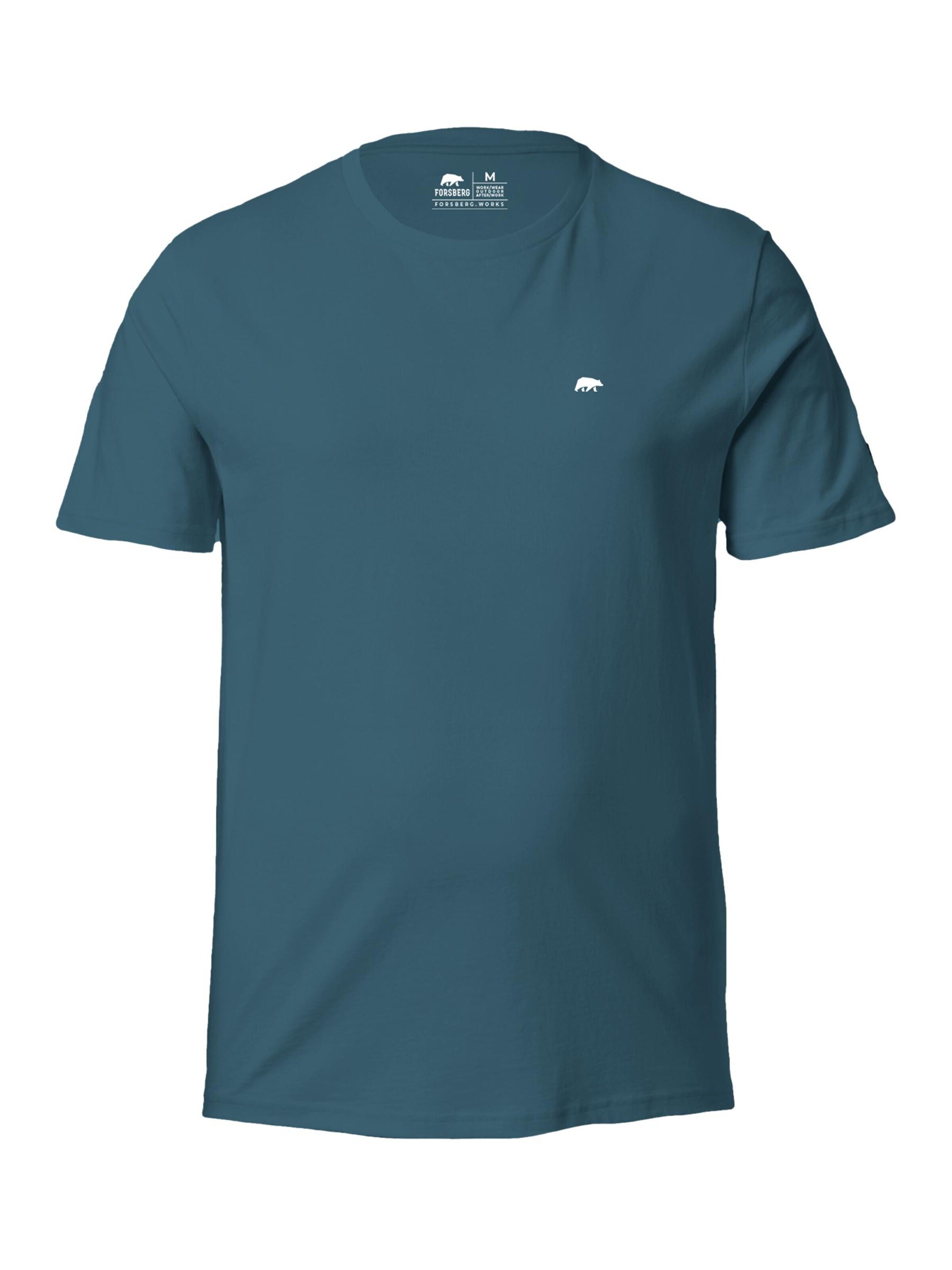 FORSBERG T-Shirt in Blau: Vorderseite