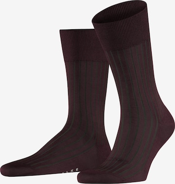 FALKE Socken 'Shadow' in Rot: Vorderseite