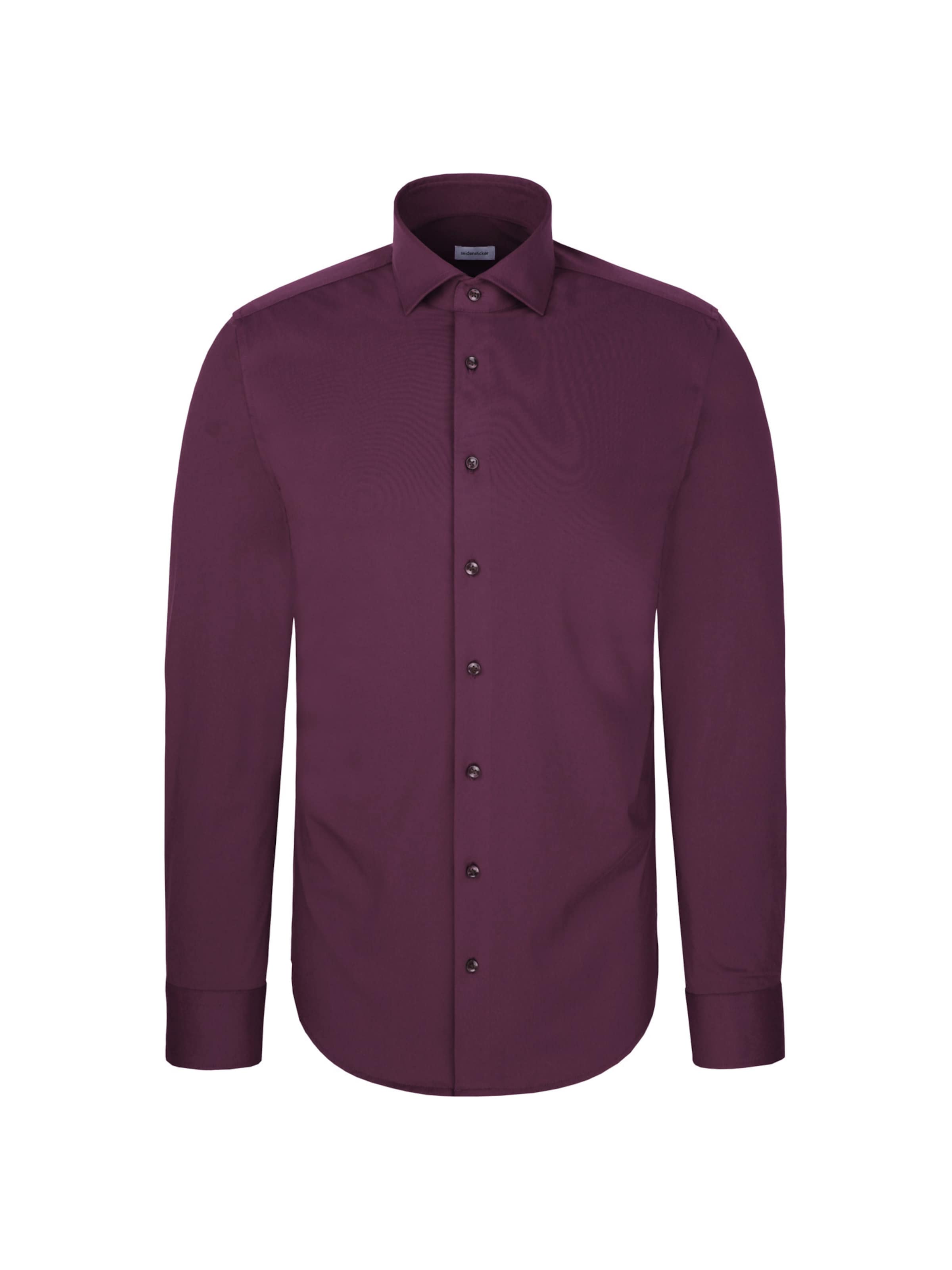 Chemise SEIDENSTICKER en rouge : devant