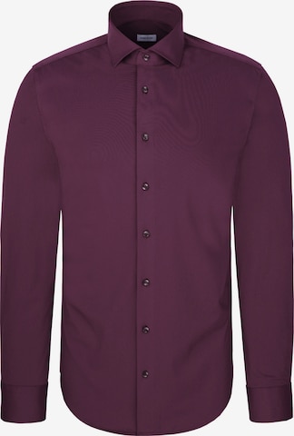 Chemise SEIDENSTICKER en rouge : devant