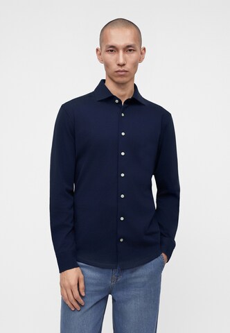 Hackett London Regular Fit Skjorte i blå: forside