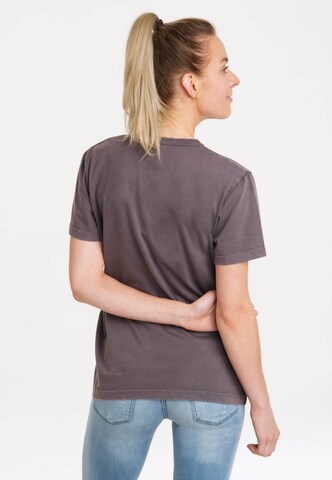 LOGOSHIRT Shirt in Grau