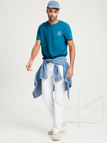 Cross Jeans Shirt '15903 ' in Blau