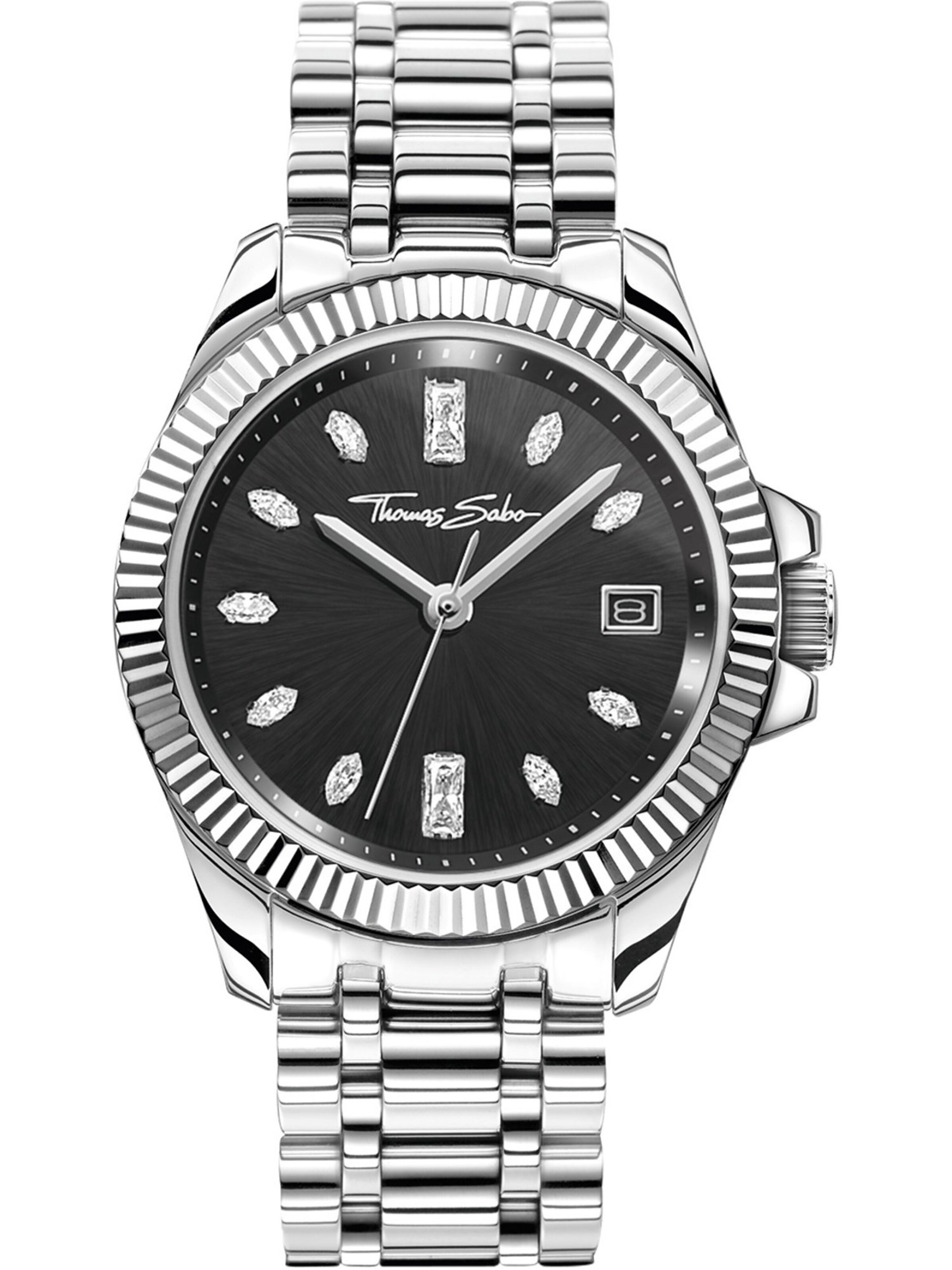Thomas Sabo Analoguhr in Silber: Vorderseite