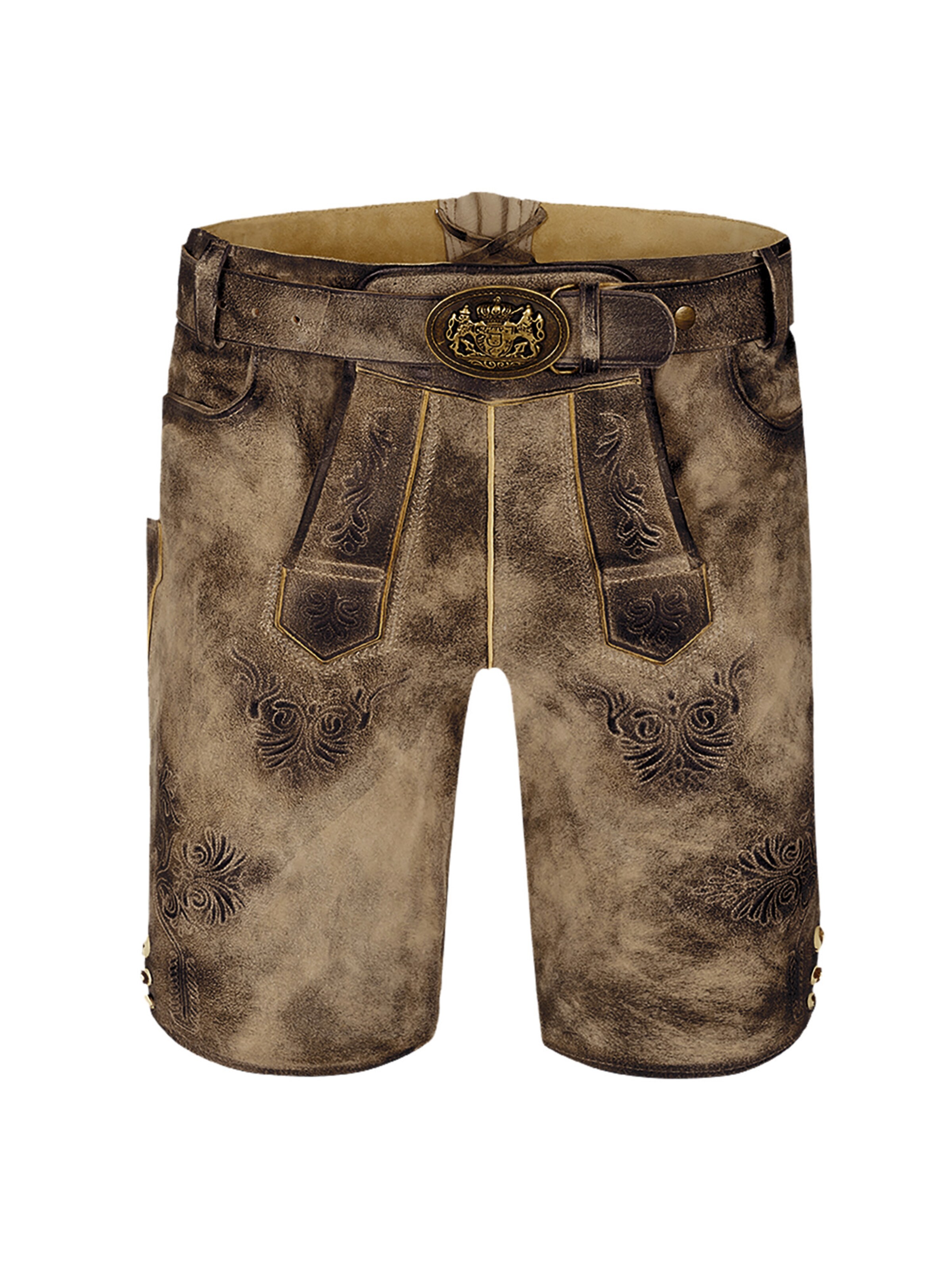 Country Maddox Regular Traditional Pants 'Ammersee' in Grey: front