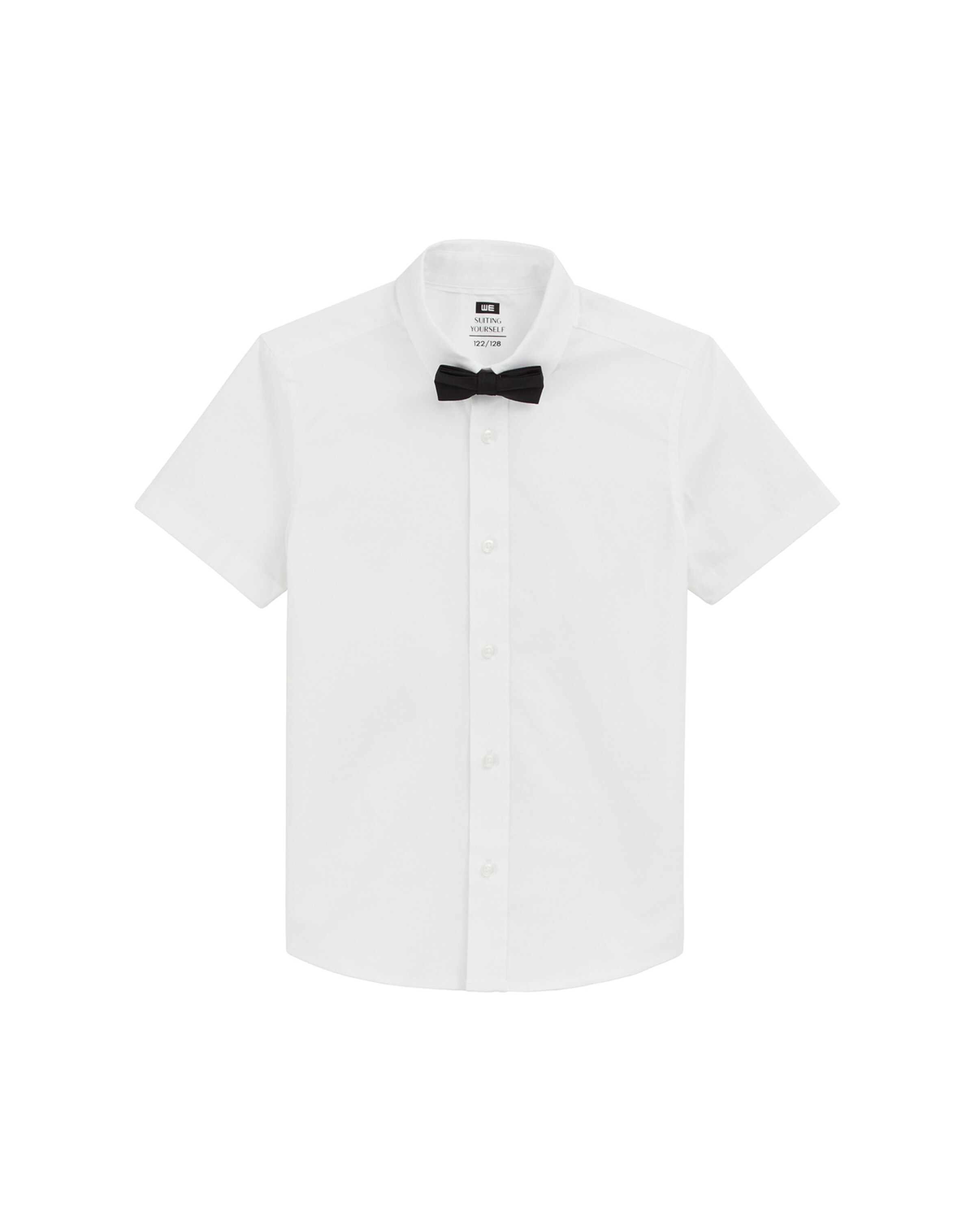 Regular fit Camicia di WE Fashion in bianco: frontale