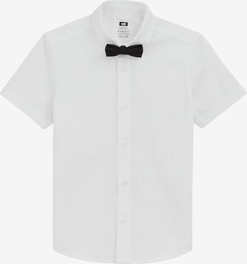 WE Fashion Regular Fit Paita värissä valkoinen: etupuoli