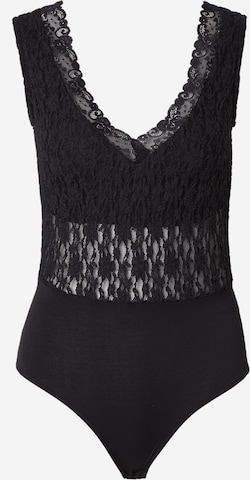 juoda ABOUT YOU Marškinėliai-glaustinukė 'Ilse': priekis