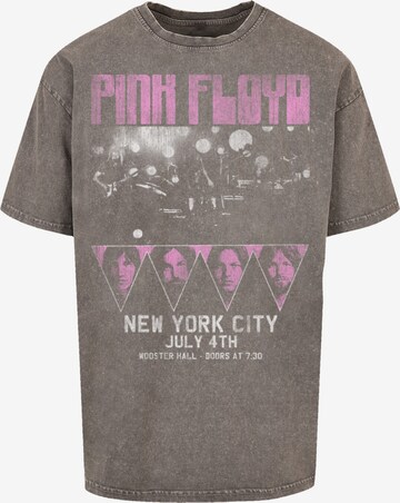 F4NT4STIC Shirt 'Pink Floyd' in Grijs: voorkant
