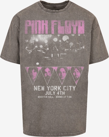 F4NT4STIC Shirt 'Pink Floyd' in Grey: front