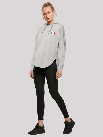 F4NT4STIC Sweatshirt 'France Frankreich Flagge Fahne' in Grey